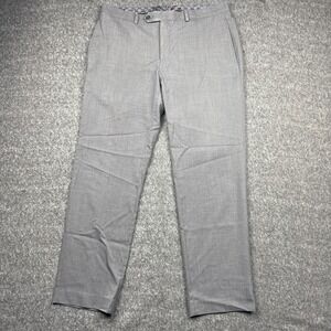 Lauren Ralph Lauren Dress Pants Mens 34x30 Gray Polyester Blend